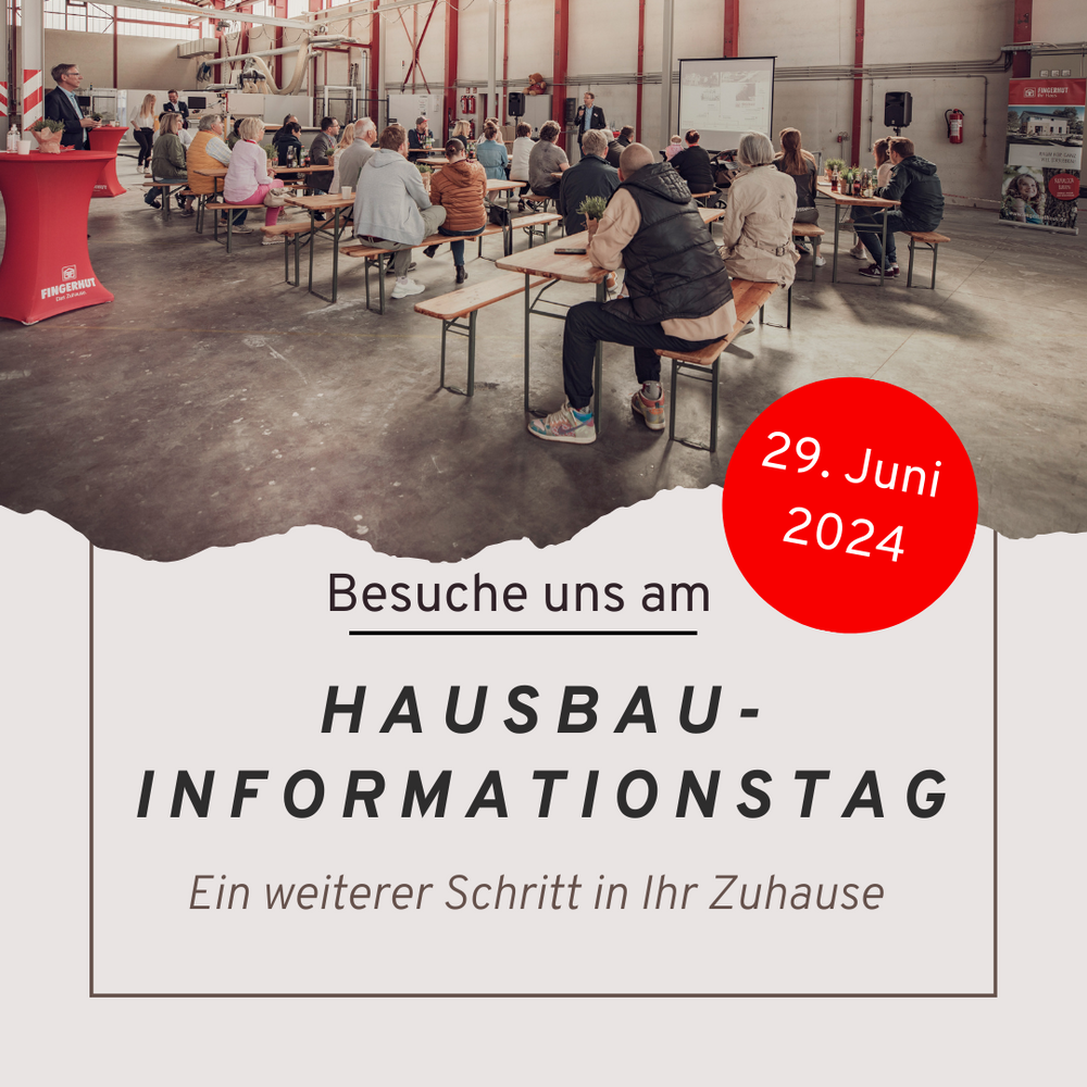 Hausbau-Informationstag