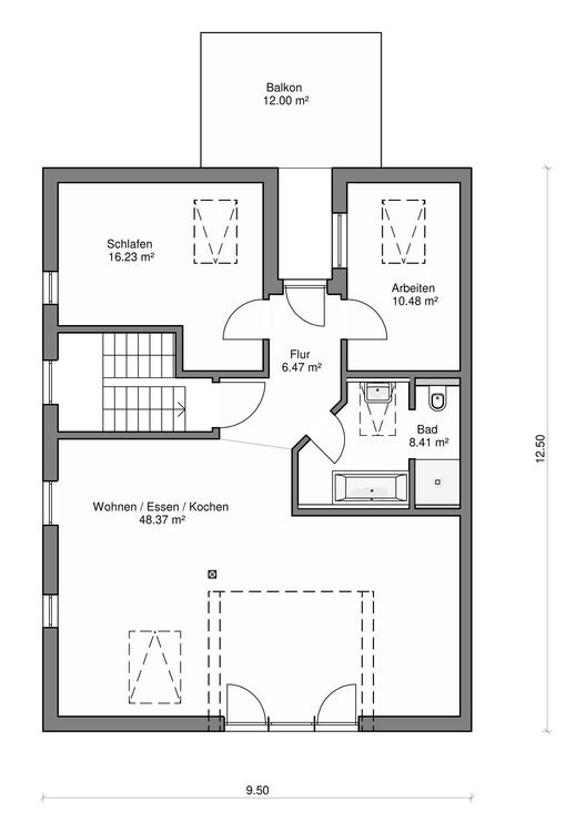 Grundriss (DG)