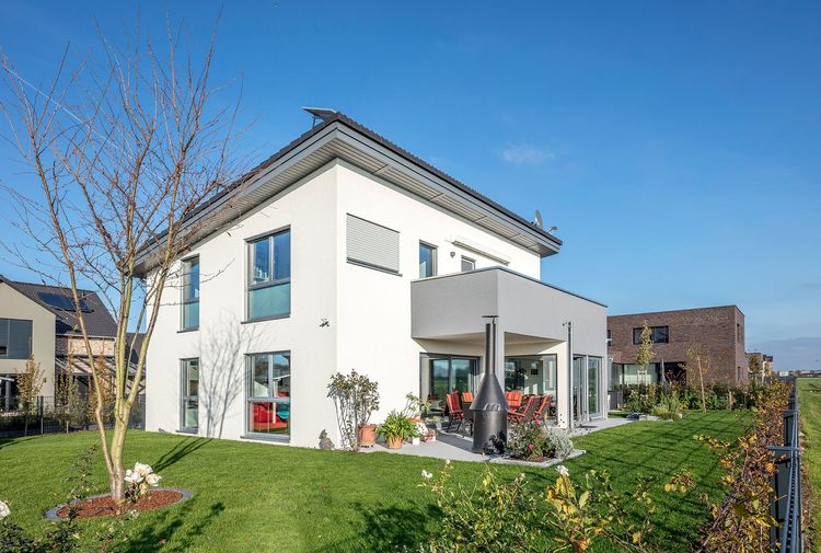 Bild 1 für Individuelles Pultdachhaus mit Doppelcarport 