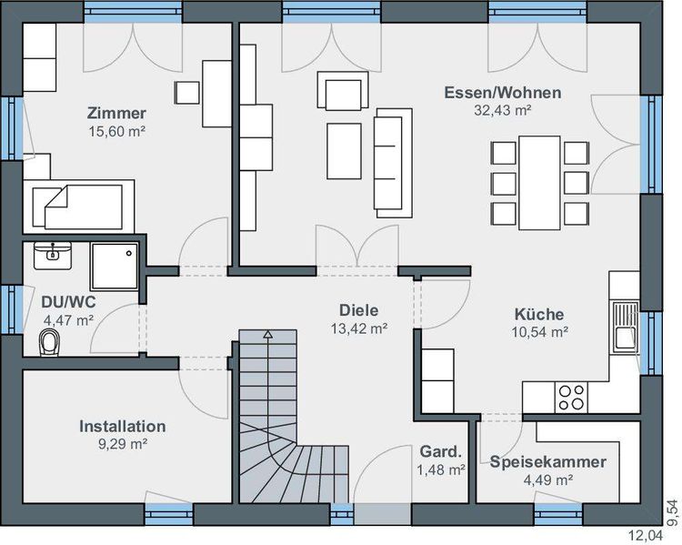 Grundriss (EG)