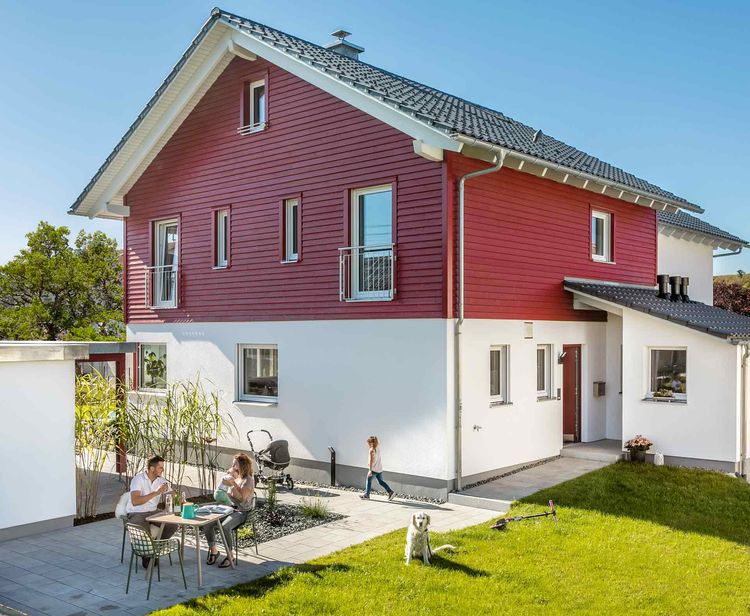 Bild 1 für  Doppelhaus als KFW Effizienzhaus 40 plus 