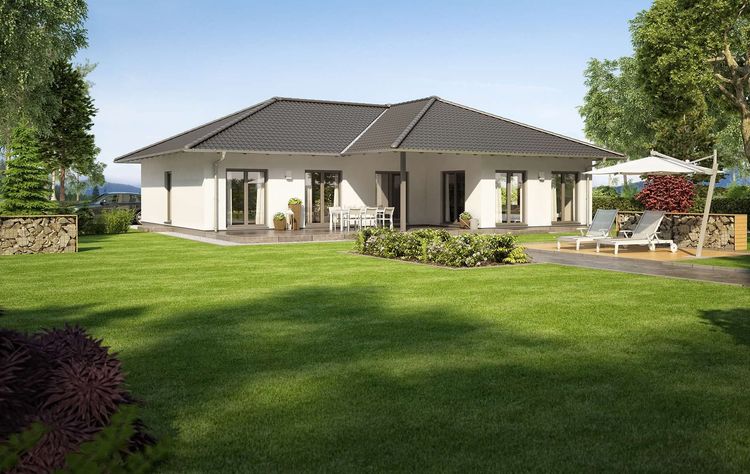 FingerHaus - NIVO 140 W - Ein Bungalow mit großem Garten 