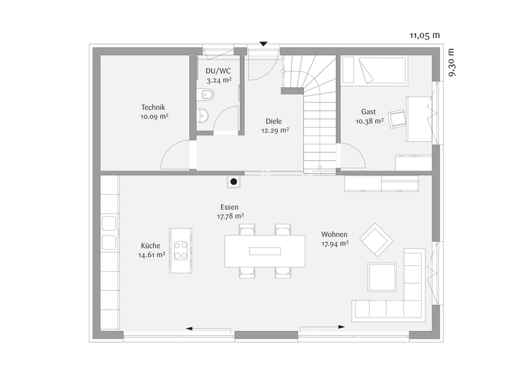 Grundriss (EG)