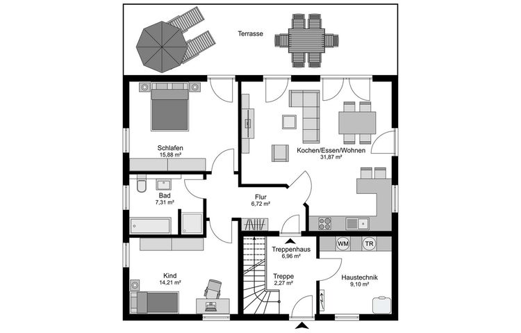 Grundriss (EG)