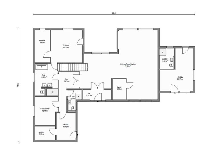 Grundriss (EG)