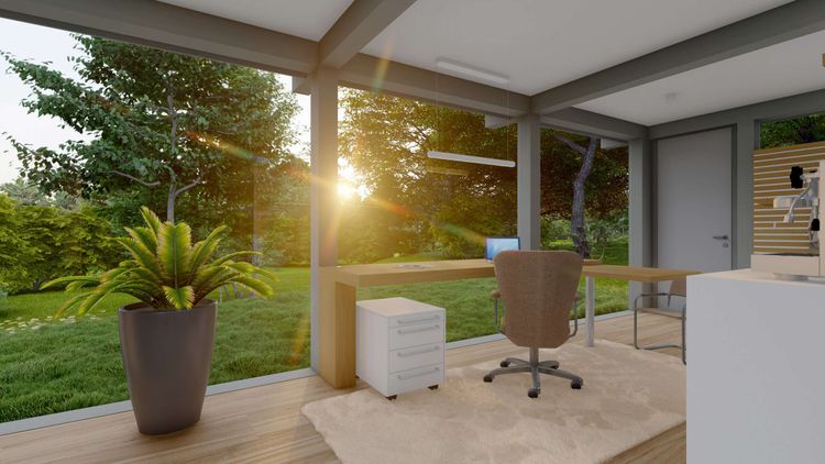 HUF Haus Tiny House Homeoffice
