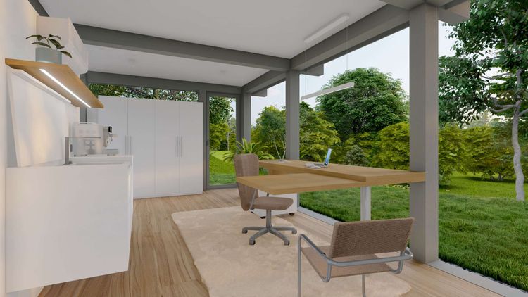 HUF Haus Tiny House Homeoffice