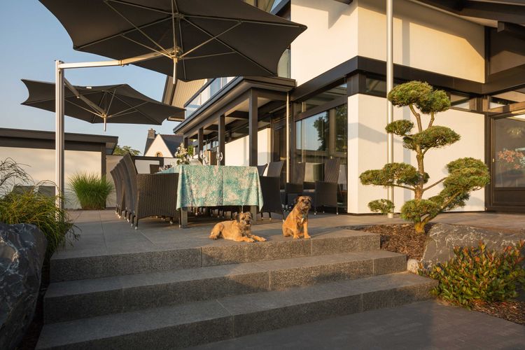 HUF Haus MODUM 10 Luxemburg Terrasse