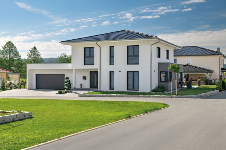 Moderne Stadtvilla mit Garage