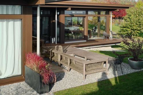 HUF Haus MODUM Bungalow Terrasse