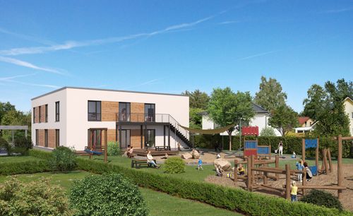 Kindertagesstätte für 3 Gruppen auf 2 Etagen - Slideshow-Bild 2
