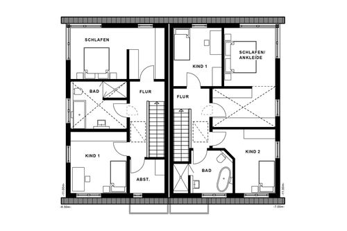 Doppelhaus für Individualisten - Slideshow-Bild 12