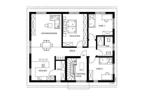 Zweifamilienhaus "Eins für zwei" - Slideshow-Bild 4