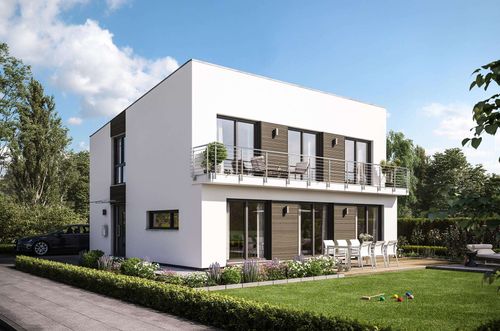 Modernes Landhaus mit Pultdach - Slideshow-Bild 1