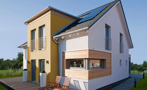 Haas Fertighaus - Musterhaus Fellbach 163 bei Stuttgart